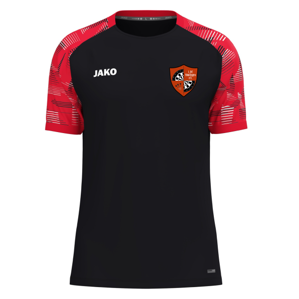 T-Shirt Sonic mit Wappen, Rückseite und Initialen