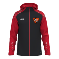 Kapuzenjacke Sonic mit Wappen, Rückseite und Initialen