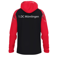 Kapuzenjacke Sonic mit Wappen, Rückseite und Initialen