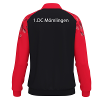 Polyesterjacke Sonic mit Wappen und Rückseite